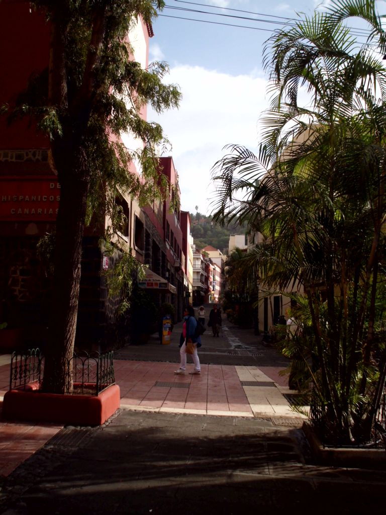 Straße in Puerto de la Cruz